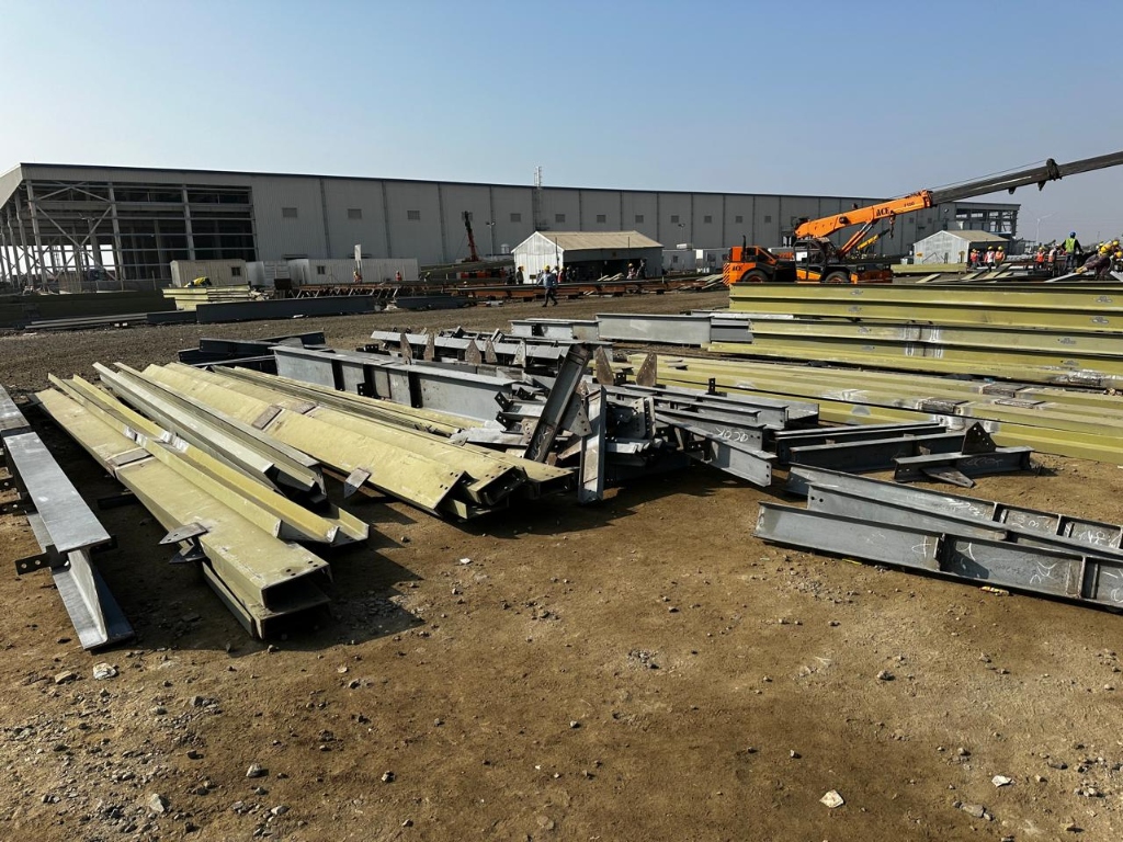 Adani Mundra MPL Project, 5000 MT Structural Steel Staging