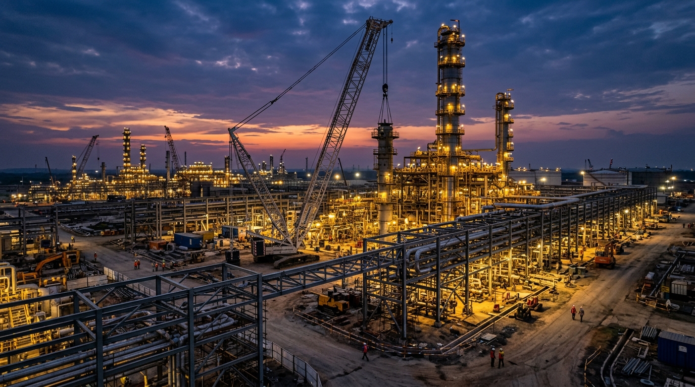 Heavy Industrial SMPP Erection